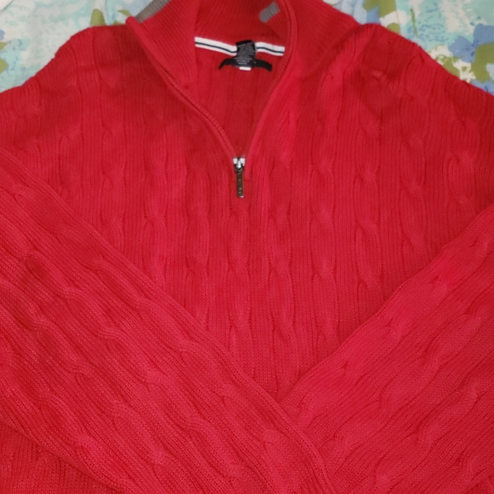 Nautica Red Sweater